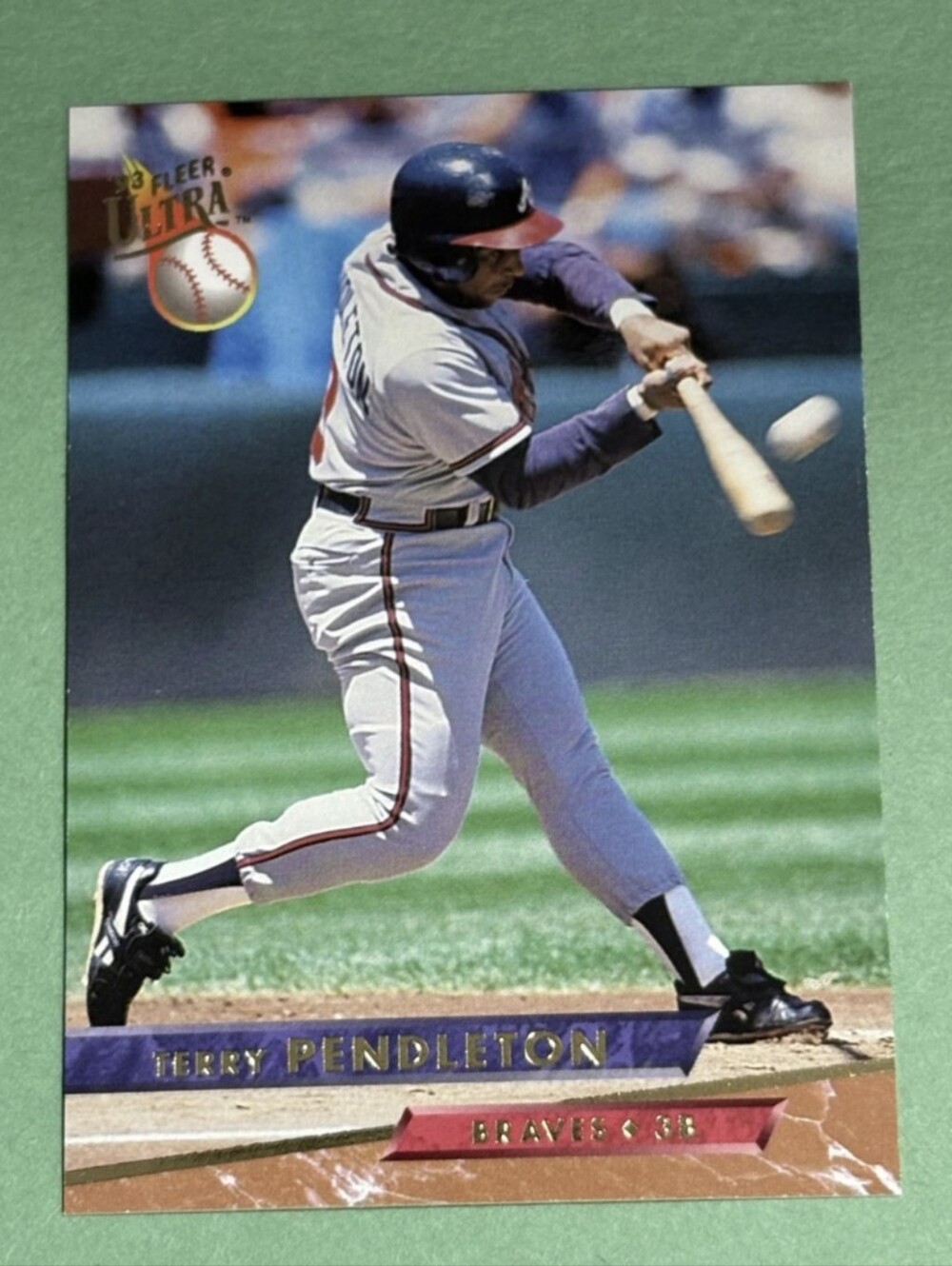 Terry Pendleton 1993 Ultra Atlanta Braves #11